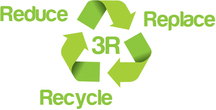 Nuestra visión es la de adoptar la filosofía de las 3R (Reducir,Reemplazar, Reciclar) en todo el mundo y contribuir con ello a la naturaleza